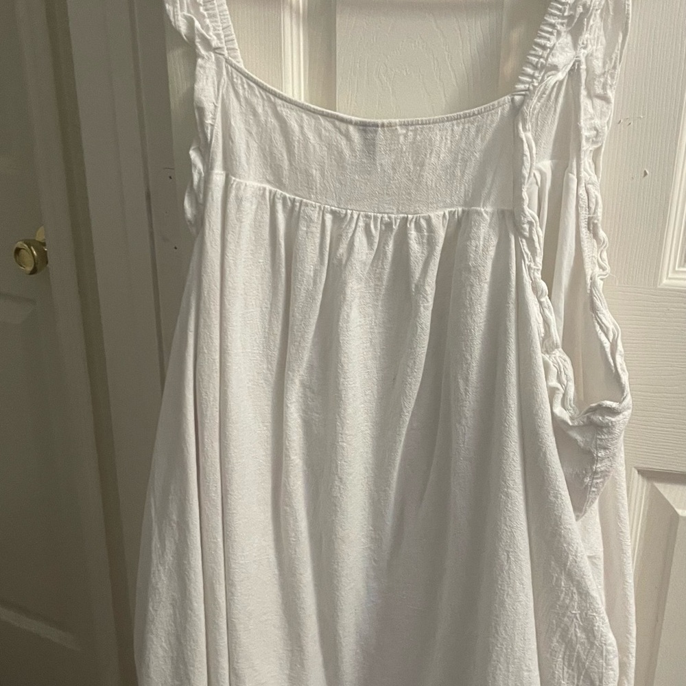 Universal Thread White Midi Sundress 3X